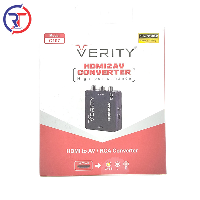 تبدیل HDMI به AV/RCA وریتی مدل C107