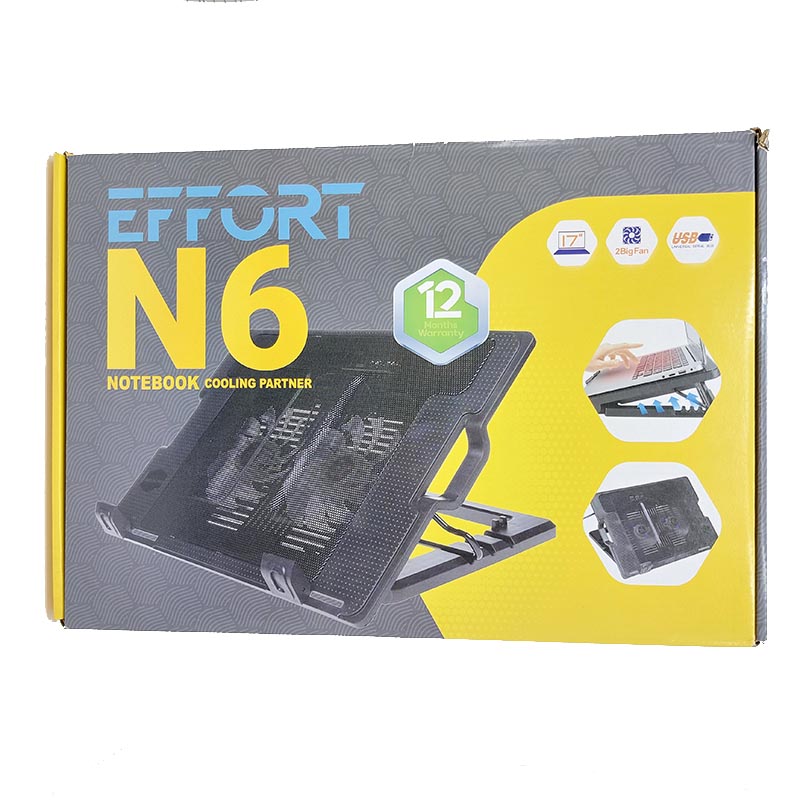 پایه خنک کننده لپتاپ ایفورت مدل N6