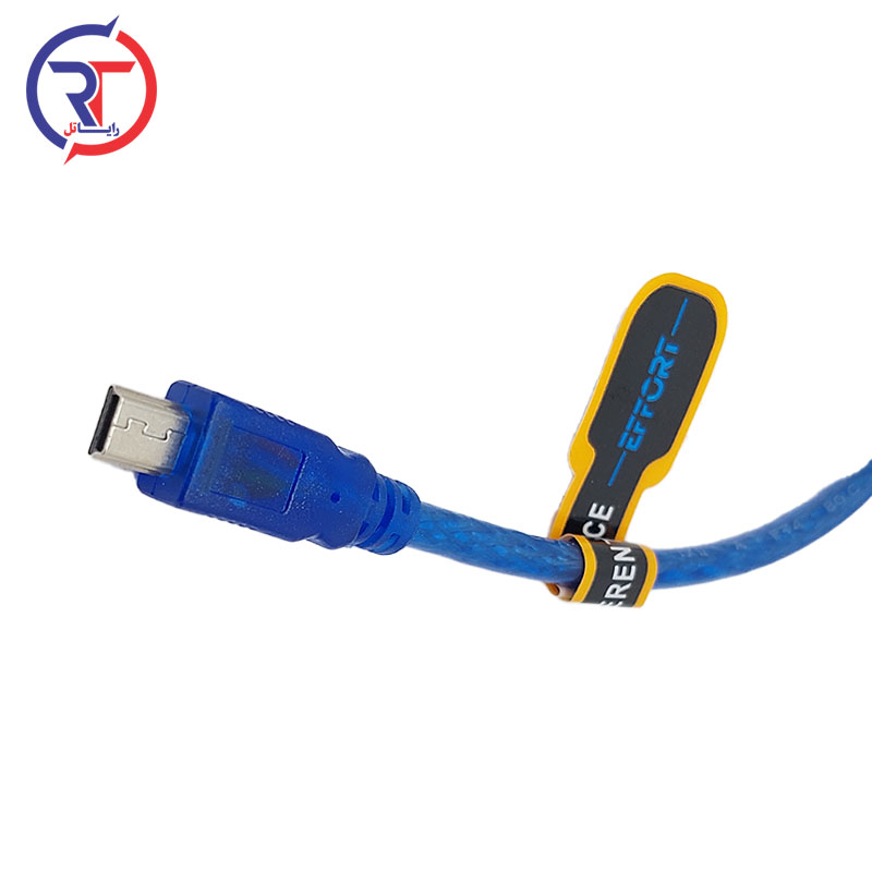 کابل تبدیل مادگی USB به 5 پین ایفورت طول 30 سانتی متر